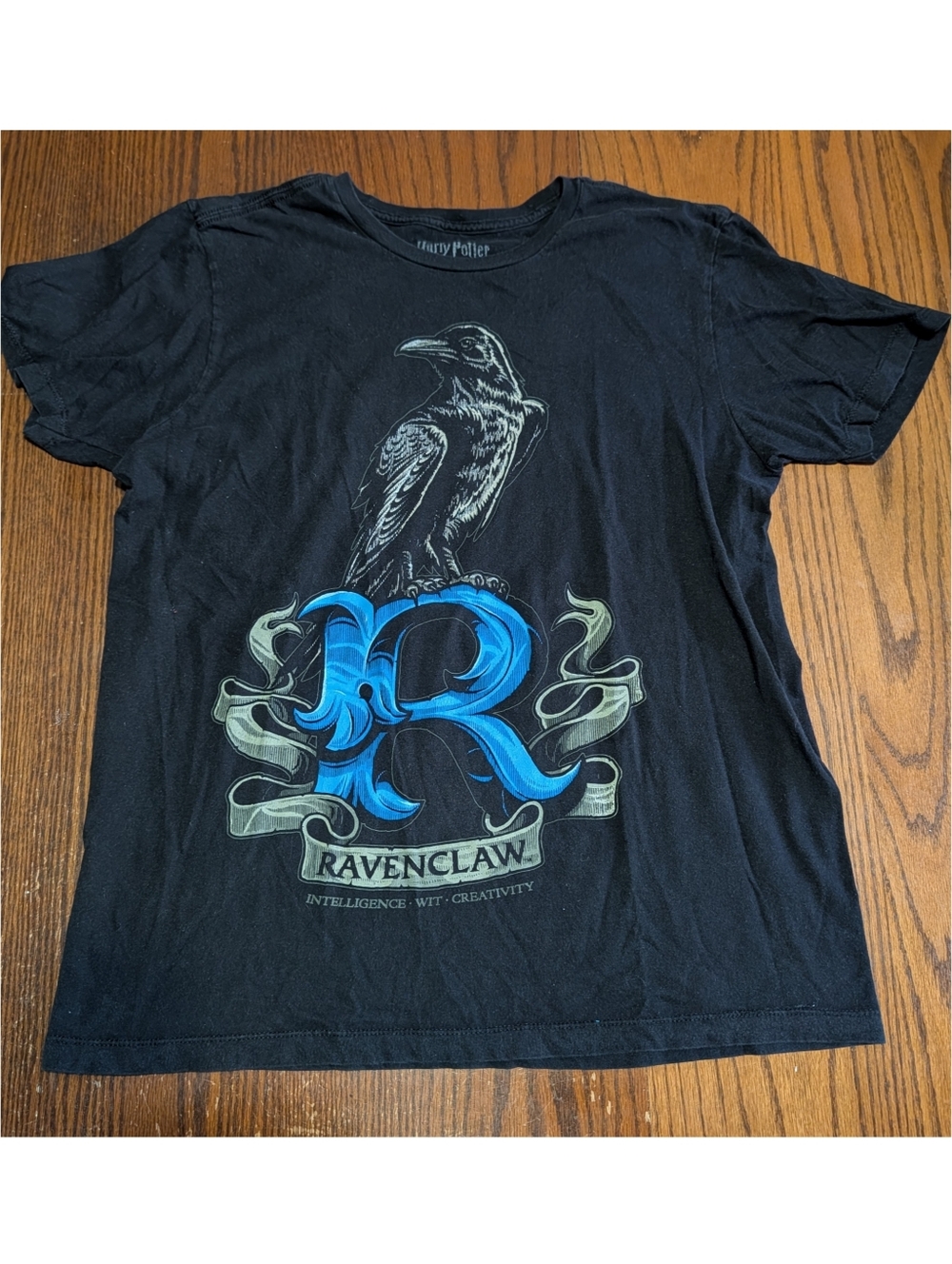 Harry Potter Ravenclaw R Men's Graphic Tee Intelligence, Wit, Creativity - Picture 5 of 10